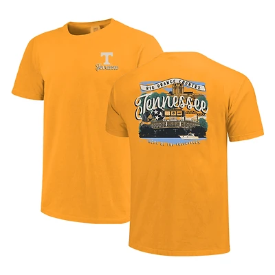 Women's Tennessee Orange Volunteers Comfort Colors Campus Scene Drawing Script T-Shirt