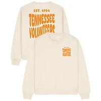 Women's Uscape Apparel  Natural Tennessee Volunteers Cloud Sweatshirt