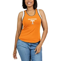 Women's WEAR by Erin Andrews Tennessee Orange Volunteers Open Hole Razorback Tank Top