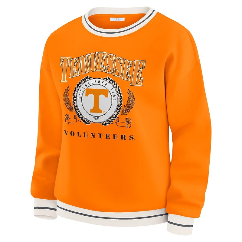 Women's WEAR by Erin Andrews Tennessee Orange Volunteers Seal Sweatshirt