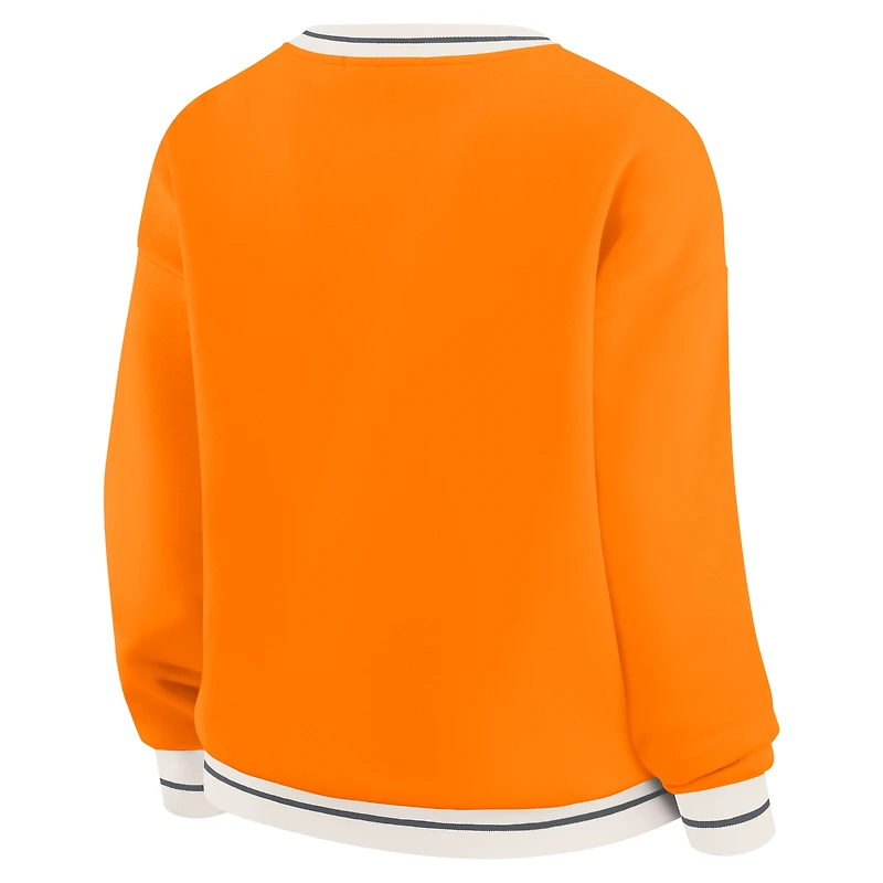 Women's WEAR by Erin Andrews Tennessee Orange Volunteers Seal Sweatshirt