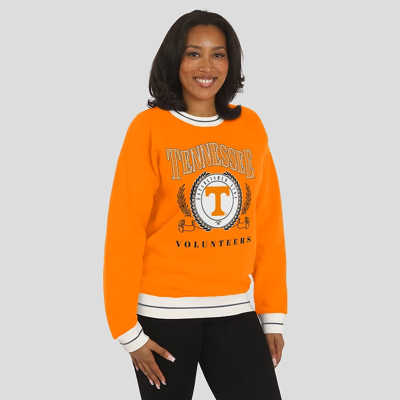 Women's WEAR by Erin Andrews Tennessee Orange Volunteers Seal Sweatshirt