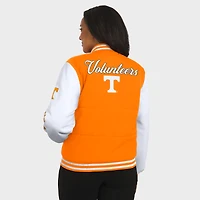 Women's WEAR by Erin Andrews  Tennessee Orange Volunteers Varsity Puffer Jacket