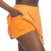 Women's ZooZatz Tennessee Orange Volunteers Allover Print Flowy Skort