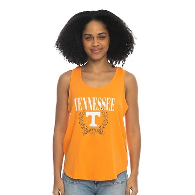 Women's ZooZatz Tennessee Orange Volunteers Everyday Tri-Blend Tank Top