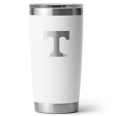 Gobelet Rambler YETI Tennessee Volunteers Secondary 20 oz avec couvercle Magslider