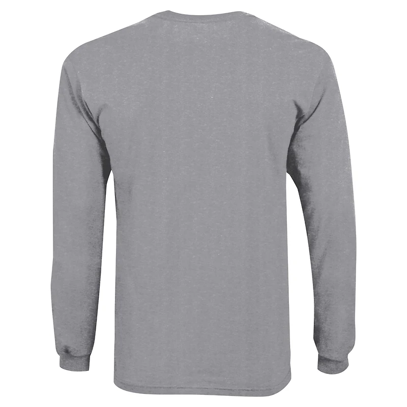Youth Champion Gray Tennessee Volunteers Distressed Arch Over Logo Long Sleeve T-Shirt