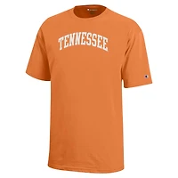 Champion de la jeunesse Tennessee Orange Volunteers Team Arch T-Shirt