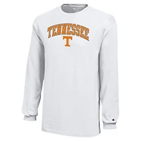 Youth Champion White Tennessee Volunteers Arch Over Logo Long Sleeve T-Shirt