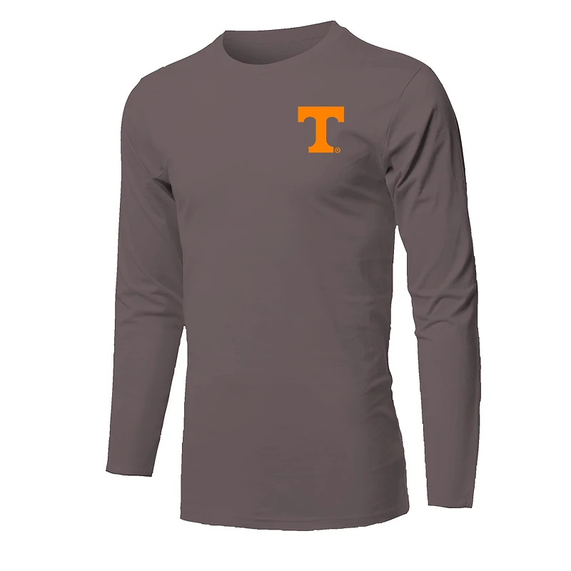 T-shirt à manches longues Youth Charcoal Tennessee Volunteers Snowy Polaroid