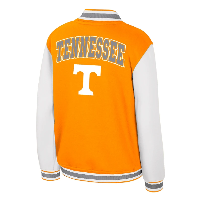 Youth Colosseum Tennessee Orange Volunteers Grand Tour Full-Zip Bomber Jacket