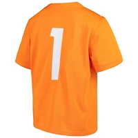 Youth Nike #1 Tennessee Orange Volunteers Team Replica Football Jersey
