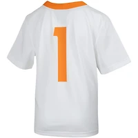 Youth Nike #1 White Tennessee Volunteers Untouchable Football Jersey