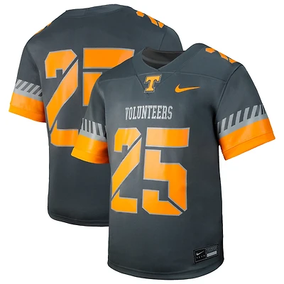 Maillot de match Nike #25 Anthracite pour jeunes des Tennessee Volunteers, réplique alternative intouchable