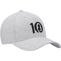 Men's tentree Heathered Gray Logo Altitude Snapback Hat