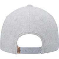 Men's tentree Heathered Gray Logo Altitude Snapback Hat