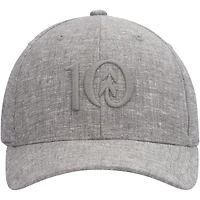 Casquette flexible Tentree avec logo gris chiné pour hommes