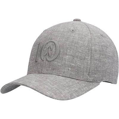 Casquette flexible Tentree avec logo gris chiné pour hommes