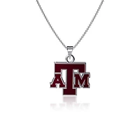 Dayna Designs Texas A&M Aggies Enamel Small Pendant Necklace