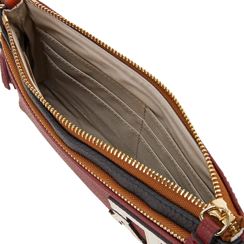 Dooney & Bourke Texas A&M Aggies Infield Bracelet à double fermeture éclair