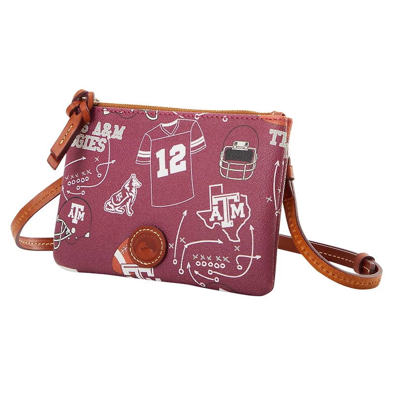 Dooney & Bourke Texas A&M Aggies Top Zip Crossbody Purse