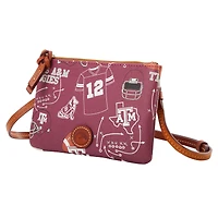 Dooney & Bourke Texas A&M Aggies Top Zip Crossbody Purse