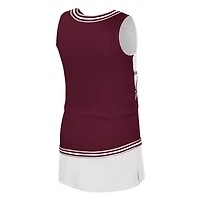 Girls Youth Colosseum Maroon Texas A&M Aggies Lollipop Park Cheer Two-Piece Set