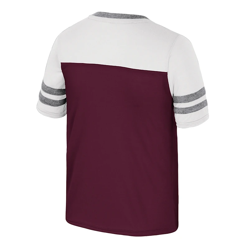 T-shirt Princesse Bubblegum Bling pour jeunes filles du Colisée, couleur marron, Texas A&M Aggies