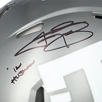 Johnny Manziel Texas A&M Aggies Autographed Riddell Flash Speed Authentic Helmet with "12 Heisman" Inscription