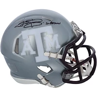 Johnny Manziel Texas A&M Aggies Autographed Riddell Flash Speed Mini Helmet with "'12 Heisman" Inscription