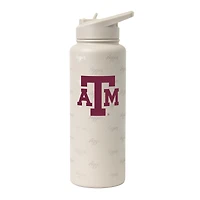 Bouteille isotherme Logo Brands Texas A&M Aggies 34 oz Sand Ghost Quencher