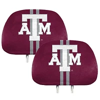Housses d'appuie-tête imprimées Logo Brands Texas A&M Aggies (lot de deux)