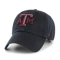 Men's '47  Black Texas A&M Aggies Clean Up Adjustable Hat