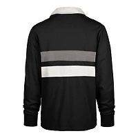 Polo de rugby à manches longues '47 Texas A&M Aggies Clubhouse Knox Thames pour hommes noir
