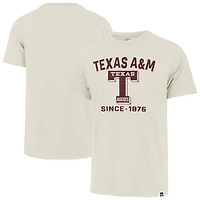 Men's '47 Cream Texas A&M Aggies Duster Franklin T-Shirt