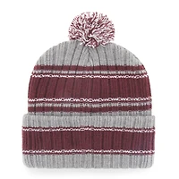 Men's '47 Gray Texas A&M Aggies Rexford Cuffed Knit Hat with Pom