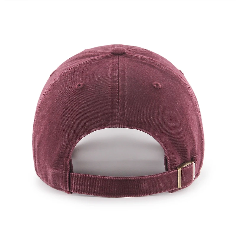 Men's '47  Maroon Texas A&M Aggies College Vault Clean Up Adjustable Hat