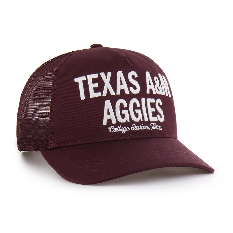 Men's '47 Maroon Texas A&M Aggies Contemporary Hitch Trucker Adjustable Hat
