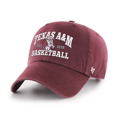 Casquette ajustable « Ol' Sarge » Texas A&M Aggies, marron, modèle 47, pour homme