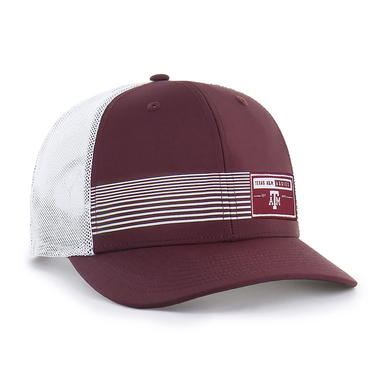 Casquette ajustable marron Texas A&M Aggies Rangefinder brrr Trucker pour homme, modèle 1947