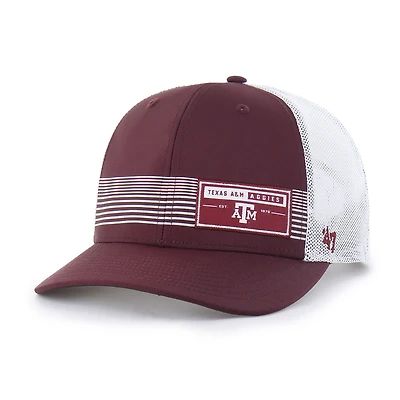 Casquette ajustable marron Texas A&M Aggies Rangefinder brrr Trucker pour homme, modèle 1947