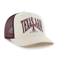Men's '47  Natural Texas A&M Aggies Drawbridge Trucker Adjustable Hat