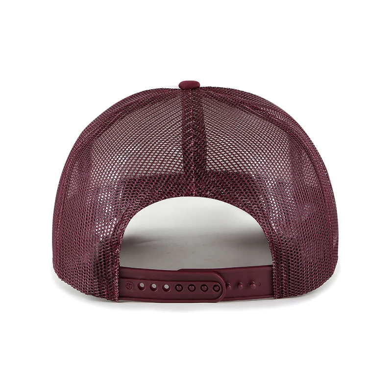 Casquette de camionneur à devant en mousse Texas A&M Aggies Article '47 pour homme, blanc/marron
