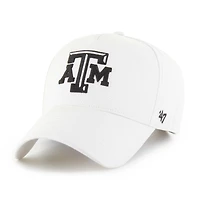 Men's '47  White Texas A&M Aggies Foundation Offside Adjustable Hat