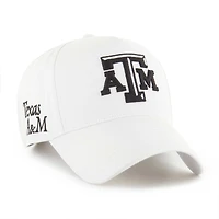 Men's '47  White Texas A&M Aggies Foundation Offside Adjustable Hat
