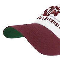 Men's '47 White Texas A&M Aggies Gridiron Clean Up Adjustable Hat