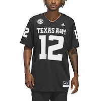 Men's adidas  Black Texas A&M Aggies Alternate Premier Strategy Jersey