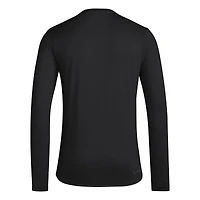 Men's adidas  Black Texas A&M Aggies Locker Practice Football Pre-Game Long Sleeve T-Shirt