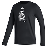 Men's adidas  Black Texas A&M Aggies Ol' Sarge Football Long Sleeve T-Shirt