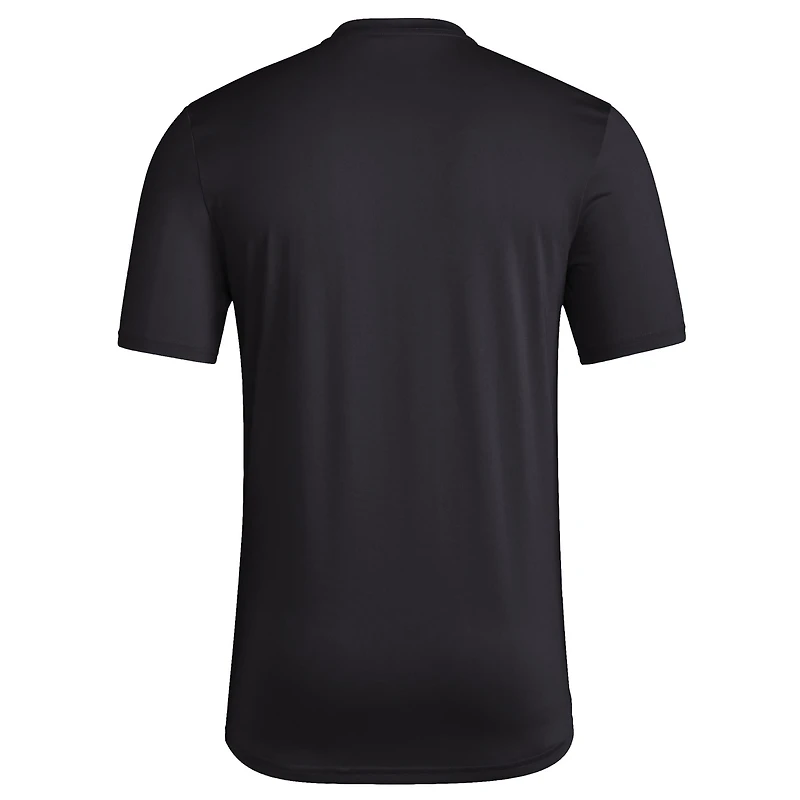 Men's adidas  Black Texas A&M Aggies Sideline Strategy Pregame T-Shirt